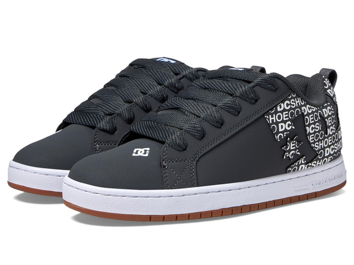 DC Shoes Pure 43 EU Dunkelgrau Weiss, 43 EU Dunkelgrau Weiss