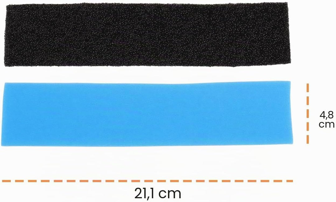 12 Stück 8,3 Zoll Mini-Split-Luftfilter Kompatibel mit Mitsubishi Electric MAC-2300FT-E MAC-3000FT-E