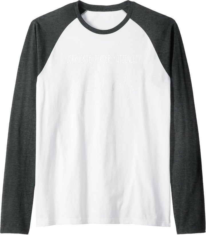 Katzenlady Hauskatze Haustier - Mietzekatze Perser Katze Raglan