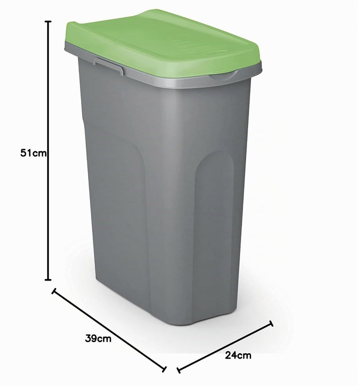 Casaria Mülleimer Küche Grün, Grün