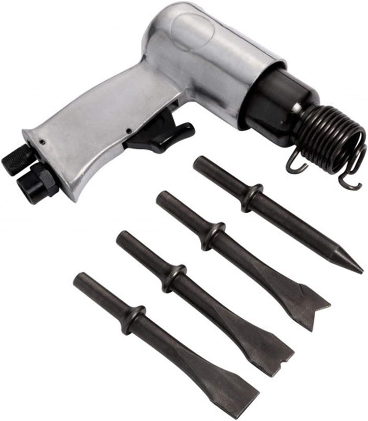 BlueSpot Tools 07951 BlueSpot Drucklufthammer und Meissel-Set, 150 mm