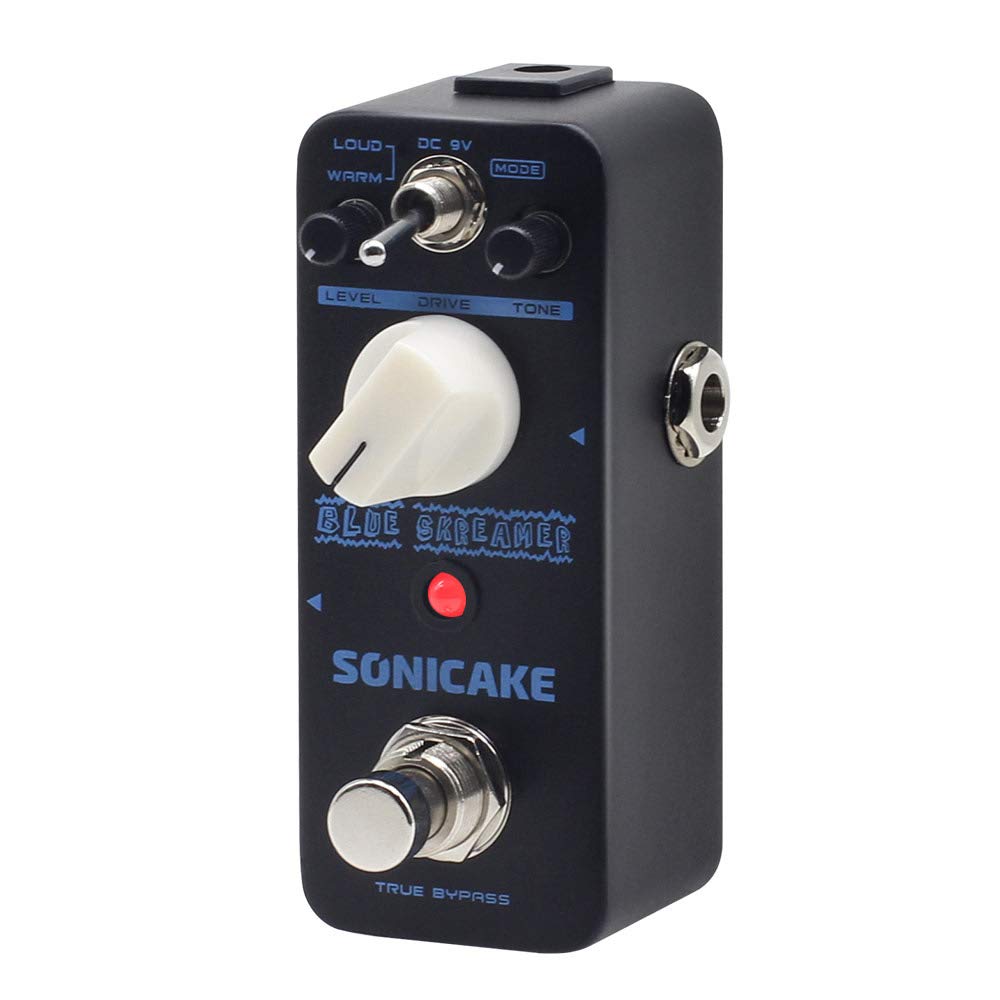SONICAKE Overdrive Gitarre Effektpedal Blue Skreamer Vintage Dumble Blues Analog True Bypass, Overdr