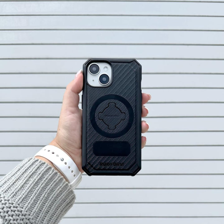 ROKFORM Rokform - iPhone 15 Plus Hülle, Rugged Serie, magnetisch, iPhone 15 Plus Hülle mit RokLock D