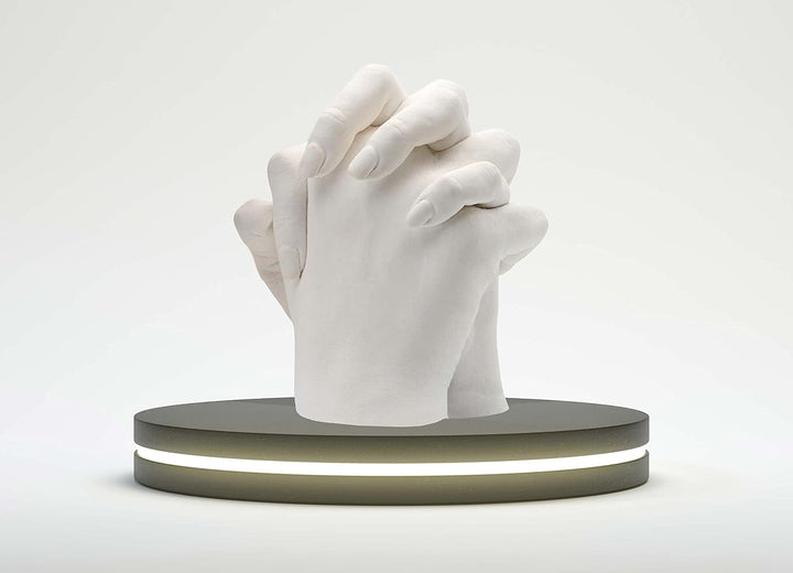 Michelangelo KIT Hände Handabdruck Set. Kreative Geschenk-Idee für Paare und Freunde. Perfekt für Ho