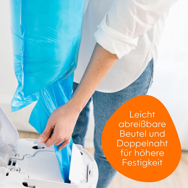 Diaper Genie - 2er-Pack Original Easy Roll Nachfüllungen 2x18 Beutel kompatibel mit Diaper Genie Pla