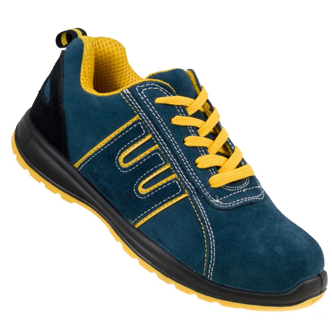 Urgent Arbeitsschuhe 212 S1 Sicherheitsschuhe Herrenschuhe, Blau