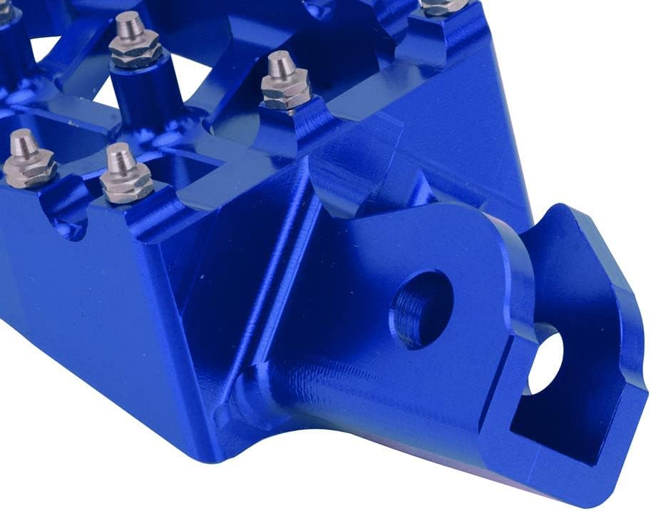 JFG RACING Dirt Bike Fussrasten,Motorrad Fussrasten Breite Fussrasten CNC Aluminiumlegierung für Sur