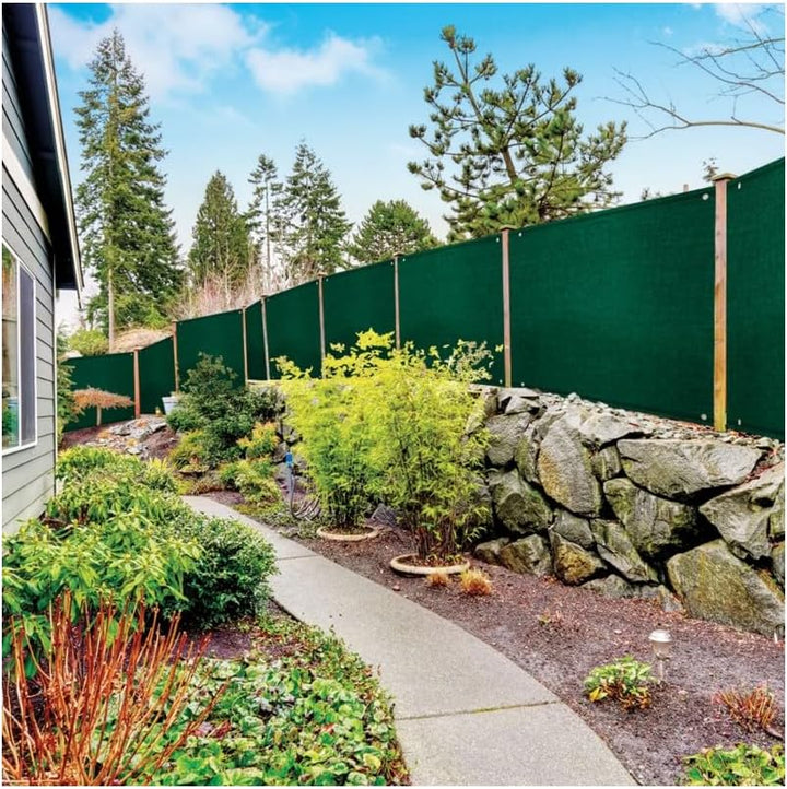 ProBache - Sichtschutzplane, verstärkt, Luxusausführung - 2 x 10 m, 220 g/m² - Grün