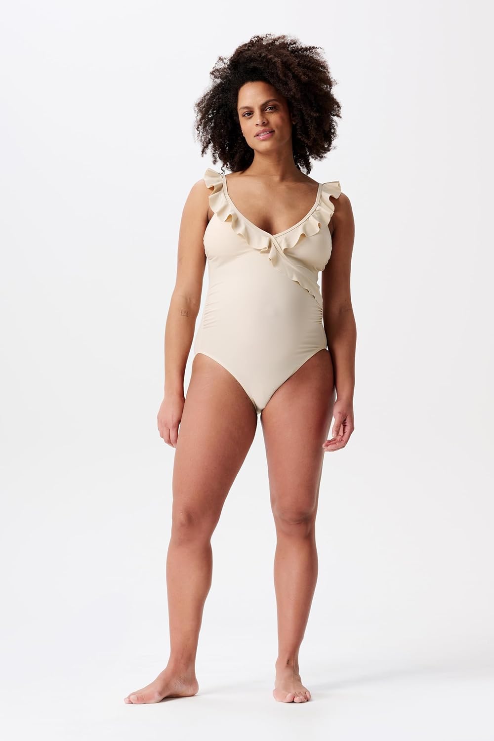 Noppies Damen Sima Microfiber Swimsuit Badeanzug XS-S Light Sand - N147, XS-S Light Sand - N147