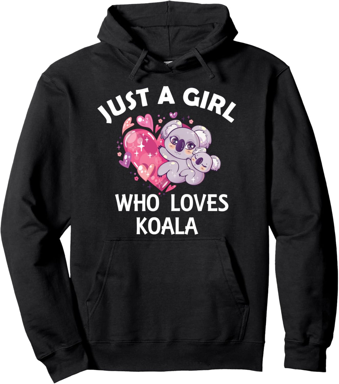 Koala Lovers – Just A Girl Who Loves Koalas Pullover Hoodie