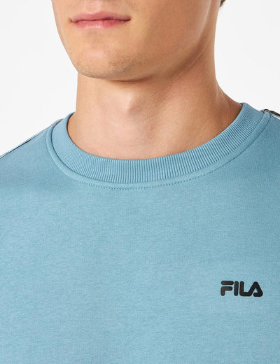 FILA Herren Belp Crew Sweat T-Shirt XS Adriatic Blue, XS Adriatic Blue