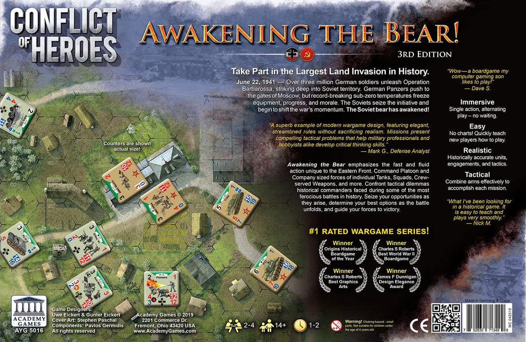 Academy Games 5016 - Conflict of Heroes: Awakening of the Bear