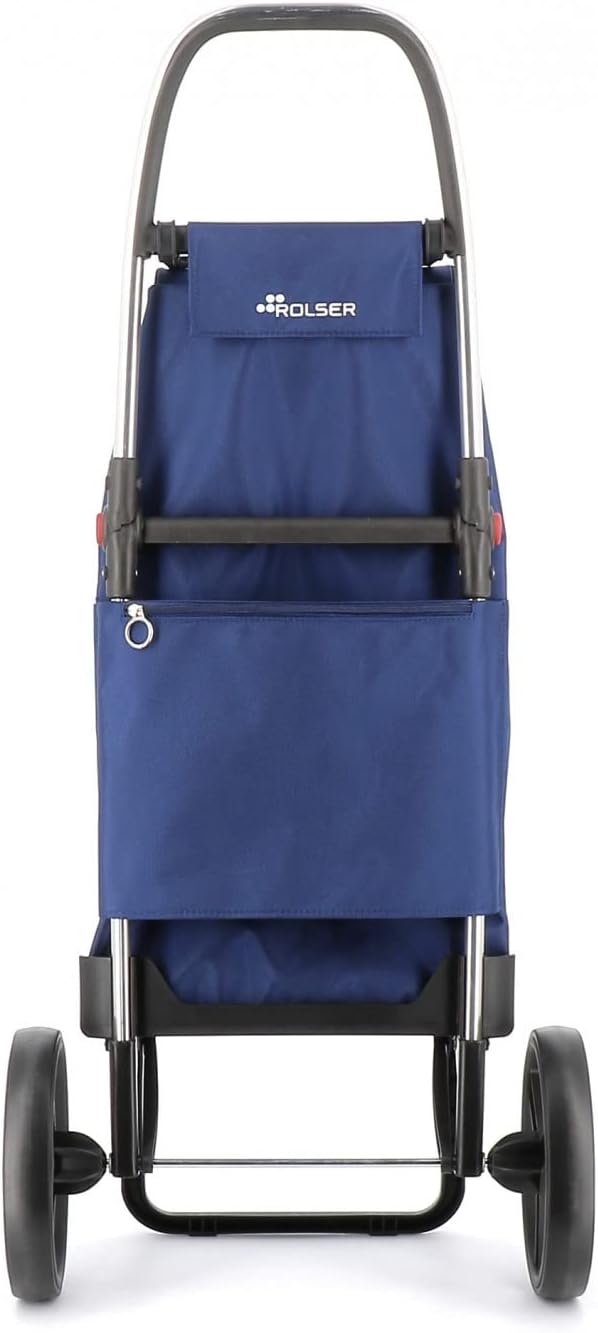 Klappbarer Einkaufstrolley Rolser I-Max MF 2 grosse Räder - Klein, Klein