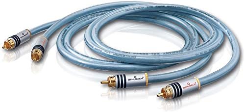 Oehlbach XXL Series 2 - High-End Stereo Audio Cinchkabel (Made in Germany, mehrfach Schirmung, HPOCC