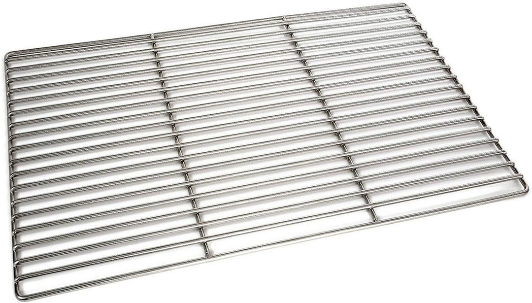 Massiver Grillrost 48 x 48 cm aus Edelstahl 6 mm rostfrei und elektropoliert