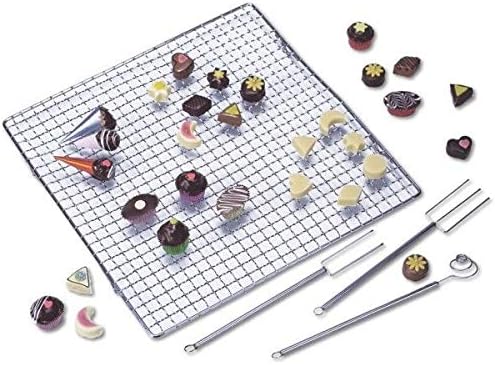 STÄDTER Pralinen-Set 4-teilig, ideal für Hobby-Chocolatiers, langlebiger & rostfreier Edelstahl, mit