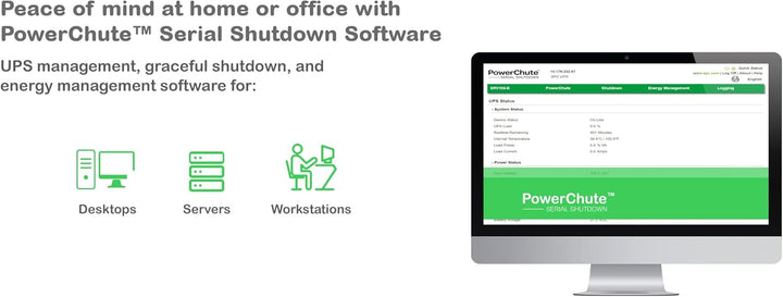 APC Back UPS BX – BX2200MI - unterbrechungsfreie Stromversorgung 2200 VA, Batteriesicherung & Übersp