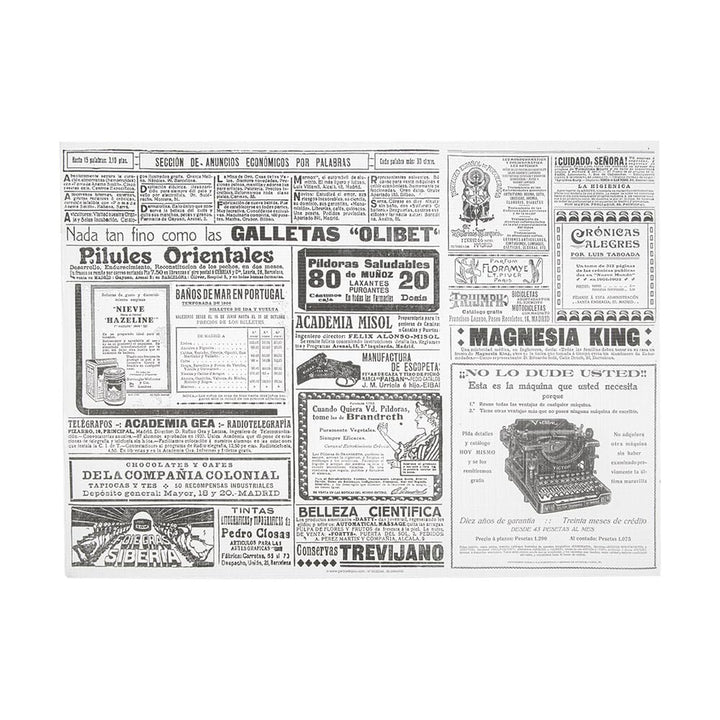 Tischsets "Gaceta" 48 G/M2 31X43 Cm Weiss Zellulose - 500 Un.