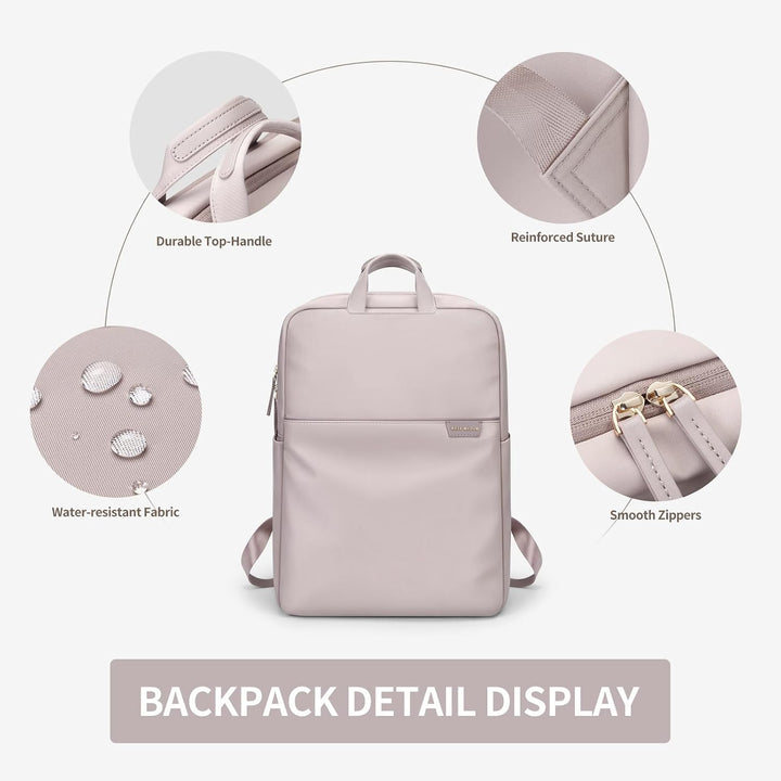 GOLF SUPAGS Reiserucksack für Damen 13.3 Zoll Laptop Rucksack Elegant Anti-Diebstahl, Rucksack Flugz