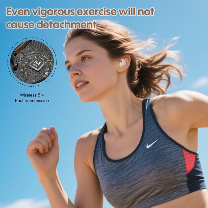 Bluetooth Kopfhörer,Sleep Earbuds,Bluetooth 5.4 Ohrhörer zum Schlafen mit passiver Geräuschmaskierun