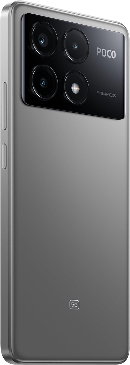 Xiaomi Poco X6 Pro Smartphone 12+512GB 4nm Processor 64MP Triple Camera (Grey) China Grey 12+512GB,