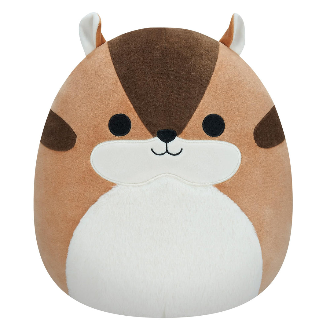 Squishmallows SQCR04134 - Melzie das Streifenhörnchen 30 cm, offizielles Kelly Toys Plüsch, superwei