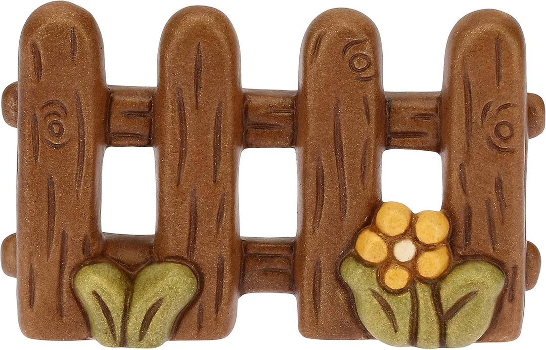 THUN - Set 2 Stück Zaun - Klassische Krippe - Keramik - 8 x 1,5 x 5 cm H ca.