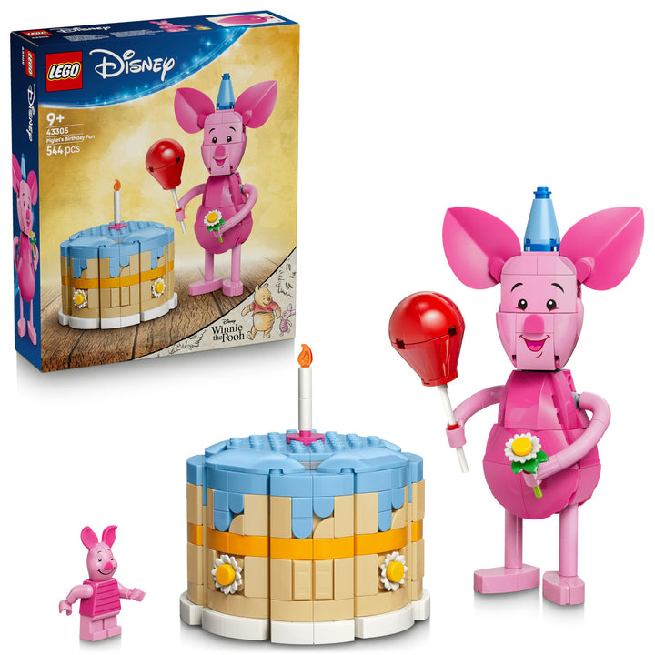 LEGO | Disney Ferkels Geburtstagsspass - Spielzeug mit niedlicher Tierfigur, Geburtstagskuchen & Sam