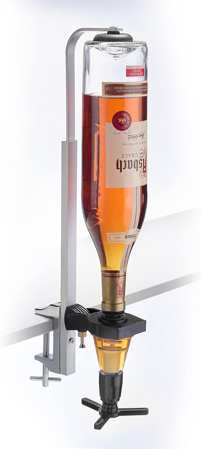 Westmark Dosiergerät, Mass-/Fülleinheit: 4 cl, Kunststoff, Standard, Schwarz/Transparent, 92402260,