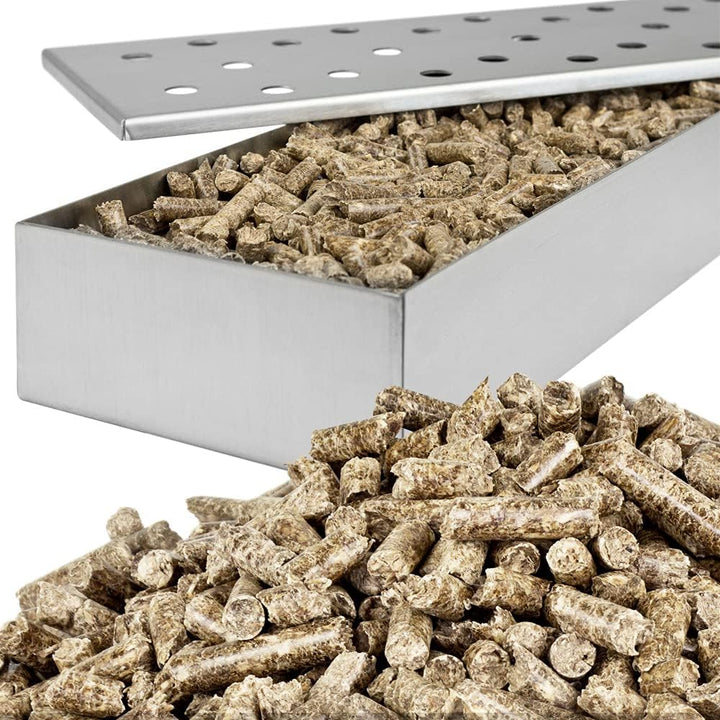 Eiche Pellets 15 kg 30 kg Grill Smoker Holz Pizzaofen BBQ Pellet Outdoor Ofen Grillen Chunks Holzpel