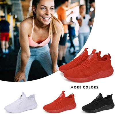 BUBUDENG Damen Sneakers Turnschuhe Sportschuhe Freizeitschuhe Atmungsaktiv Laufschuhe Strassenlaufsc