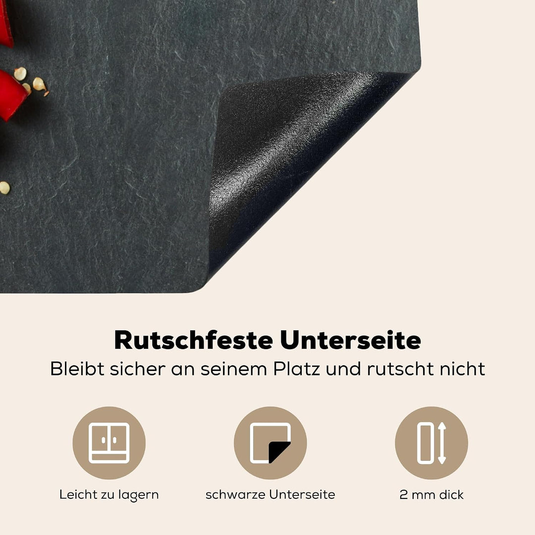 KitchenYeah© Herdabdeckplatte Einteilig Induktionsmatte Küche Abdeckung Ceranfeld Herd Abdeckplatte