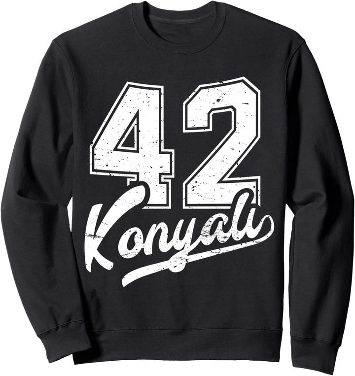 Konyali 42 Memleket Türkiye Heimat Stadt Türkei Konya Sweatshirt