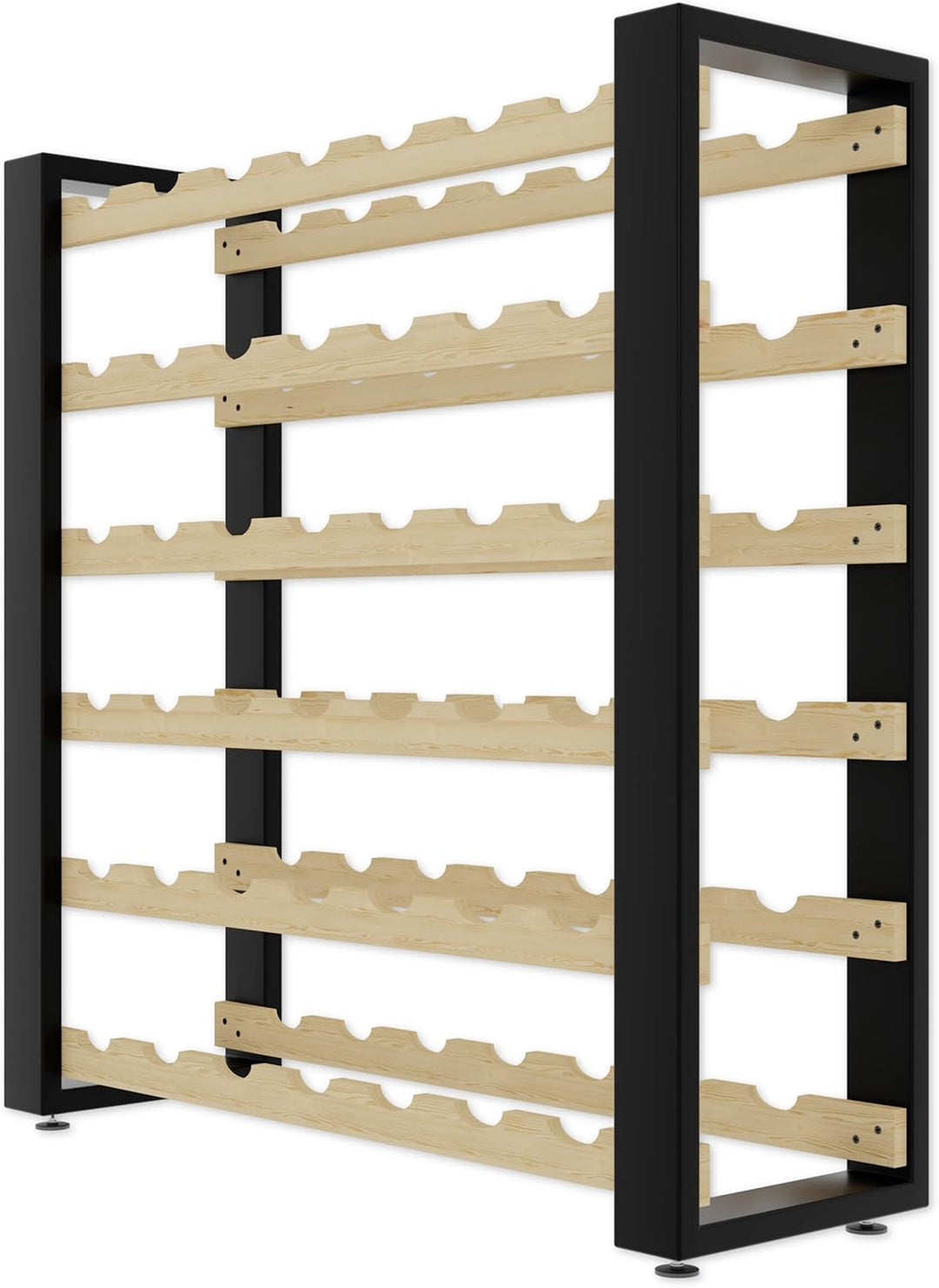 Lenmar Serie RW Weinregal aus Holz für Flaschen, LOFT, Flaschen, Wein, Flaschenregal, Kellerregal, R