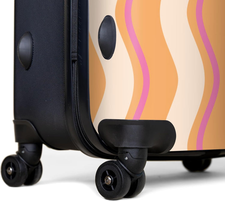 Koffer XL Gross 77x51.5x28 cm Reisekoffer mit Rollen Leicht Trolley grosser Hartschalenkoffer Rollko