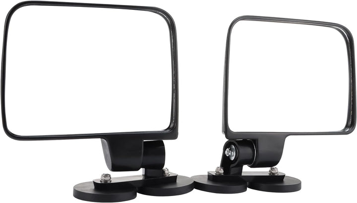 GOOFIT Magnet adsorbiert Rückspiegel Seitenspiegel einstellbar Offroad Ersatz für Gator Rhino YXZ RZ