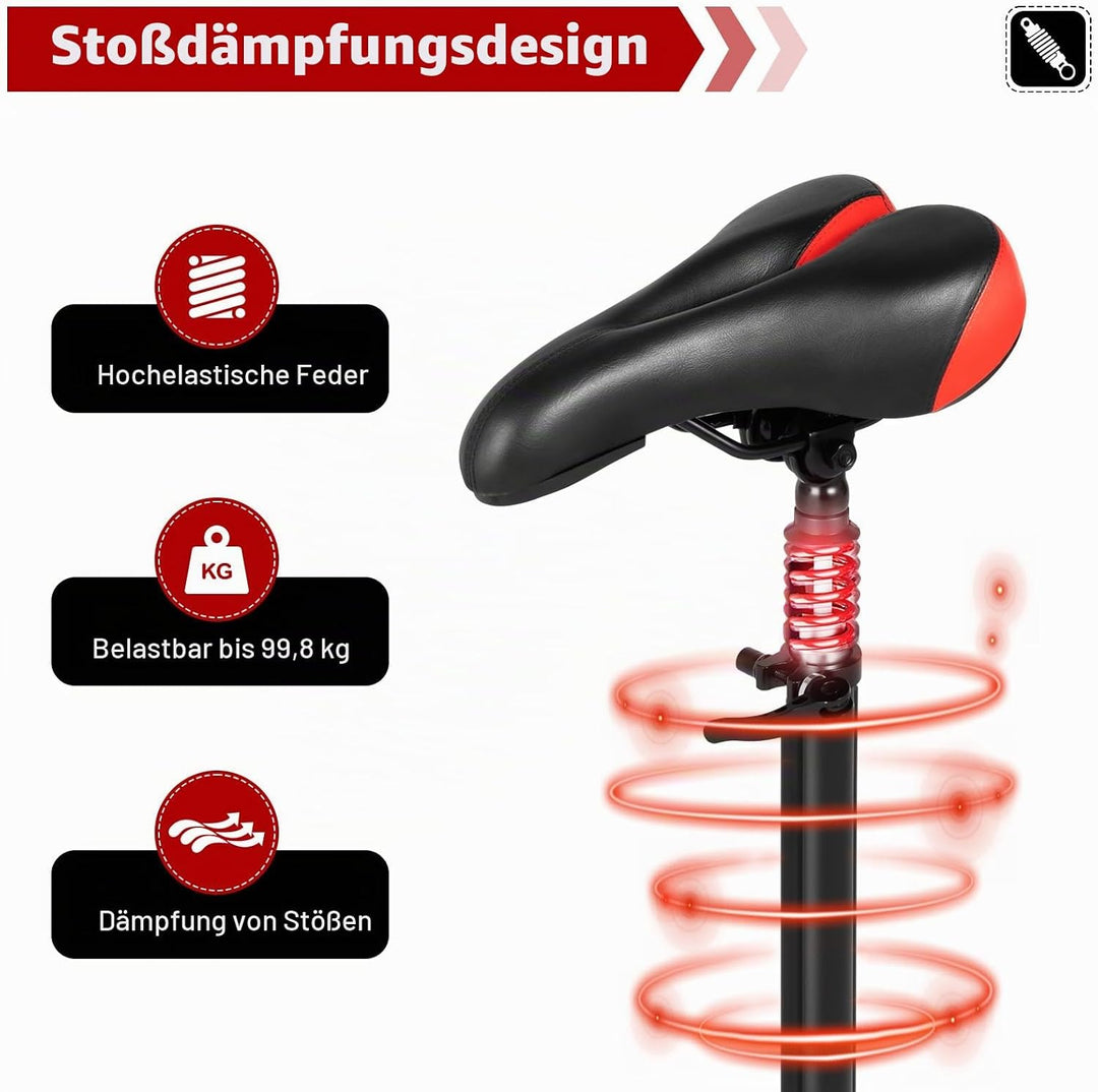 Elektroroller Sitz PU Scooter Sitz, Zubehör für E-Scooter Elektro Fahrrad, Höhenverstellbar 45-65cm,