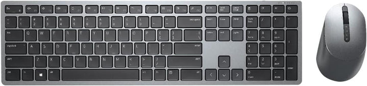 Dell KM7321W, Wireless, Multimedia, Tastatur und Maus Set, US International (QWERTY), schwarz Dell W