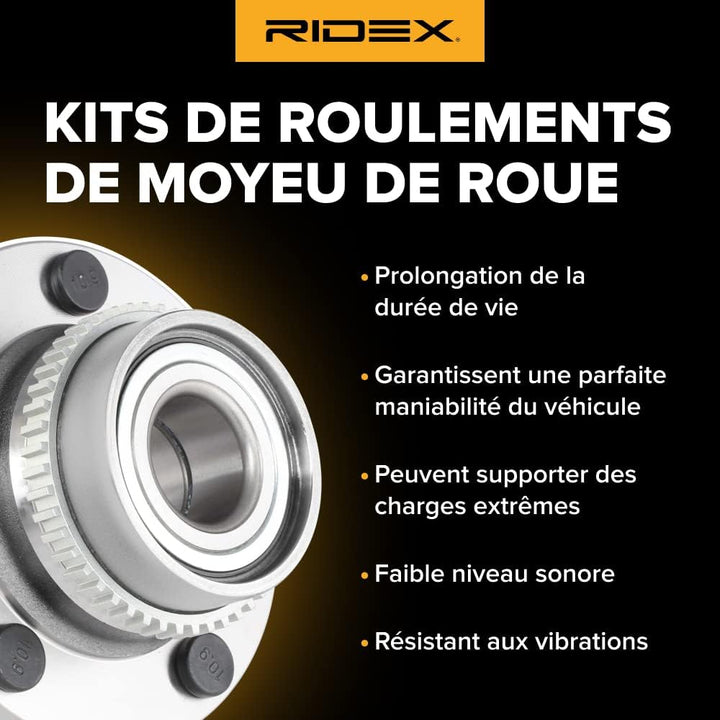 RIDEX Radlagersatz 654W0009 Golf V Schrägheck (1K1) TOURAN (1T1, 1T2) Cad 3,66kg