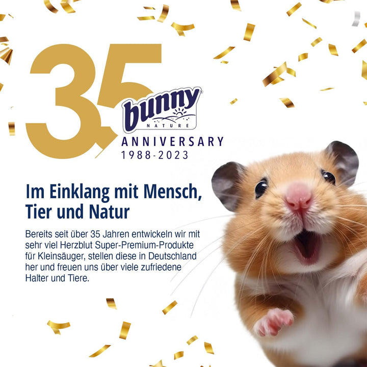 bunnyNature Bedding Linum 35l | Natur-Leinenstreu | Komfort &amp; Hygiene für Haustiere | Umweltfreundli