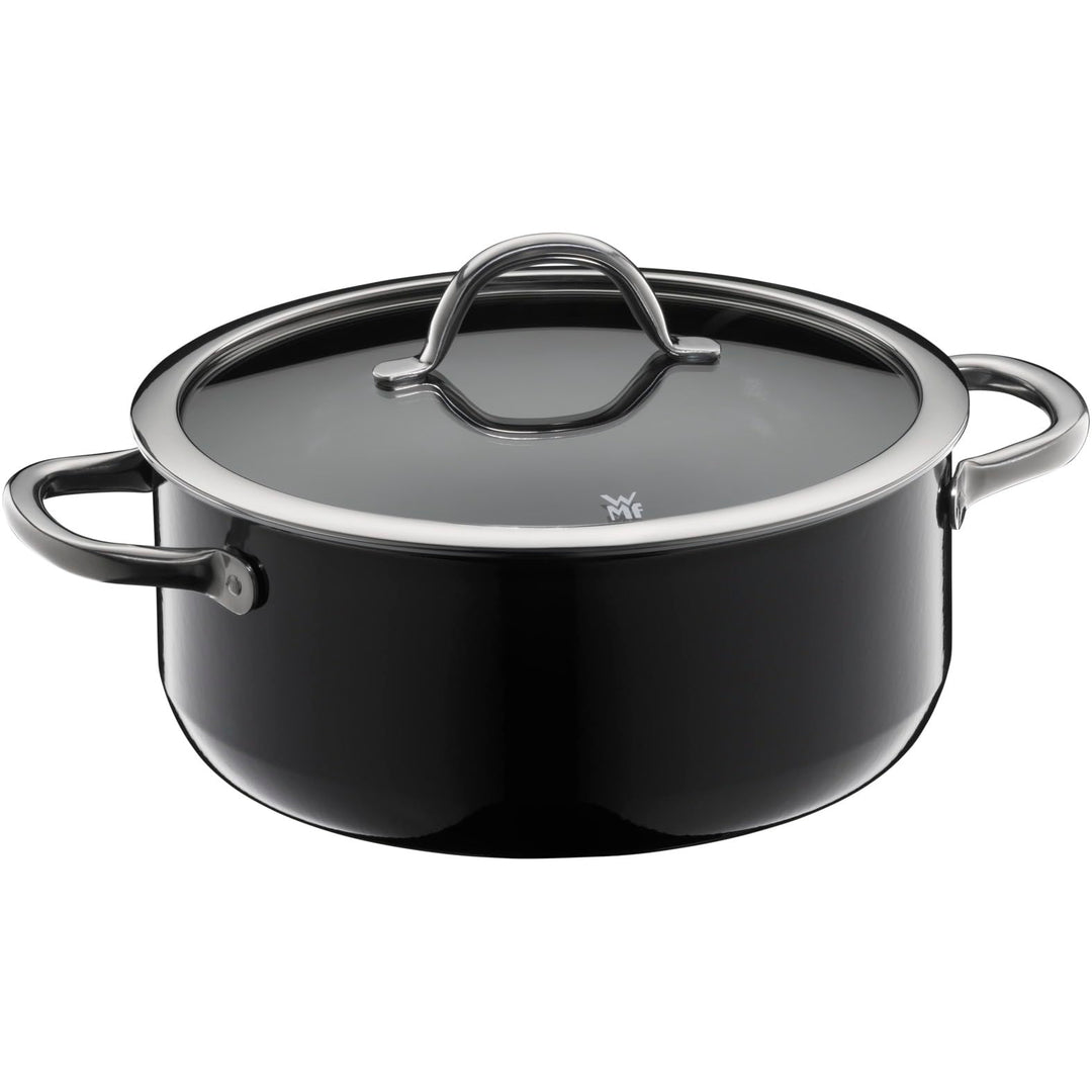 WMF Fusiontec Inspire Kochtopf gross, 24 cm, Glasdeckel, Bratentopf Induktion, 4,4l, High-Tech Keram