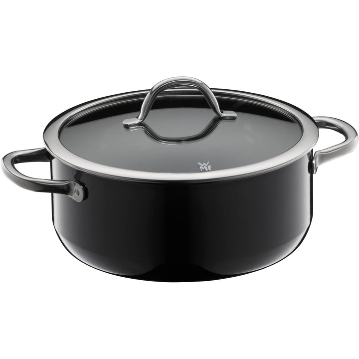 WMF Fusiontec Inspire Kochtopf gross, 24 cm, Glasdeckel, Bratentopf Induktion, 4,4l, High-Tech Keram