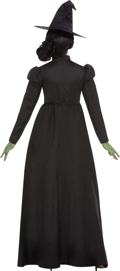 Wicked Witch Costume, Black (S) S - UK Size 08-10 Schwarz, S - UK Size 08-10 Schwarz