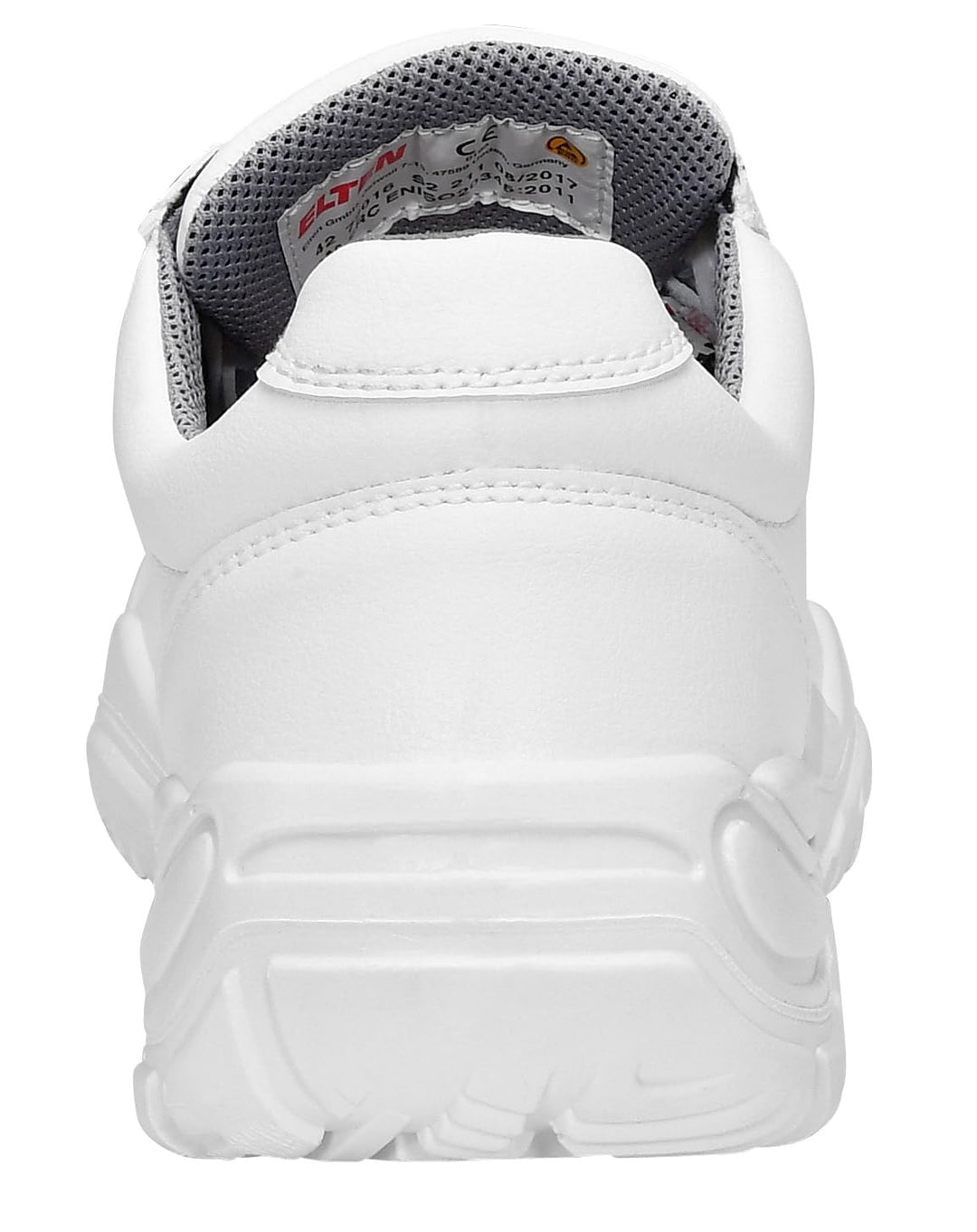 ELTEN Sicherheitsschuhe WHITE Loop Low ESD S2, Damen und Herren, Textil, Stahlkappe, leicht, klassis