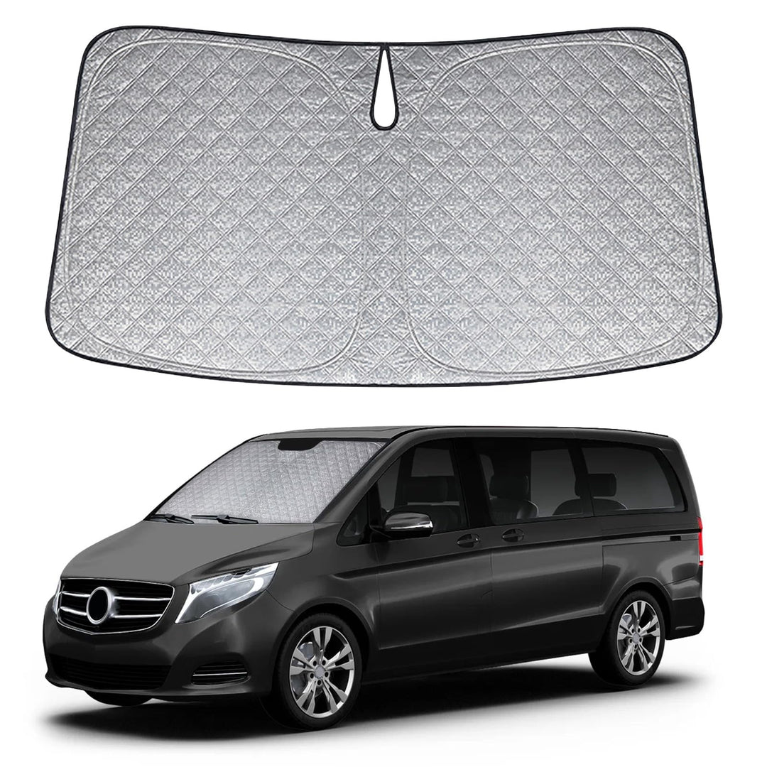 Sonnenschutz Frontscheibe Kompatibel mit Mercedes-Benz Vito 2014-2024, Auto Windschutzscheibe Sonnen