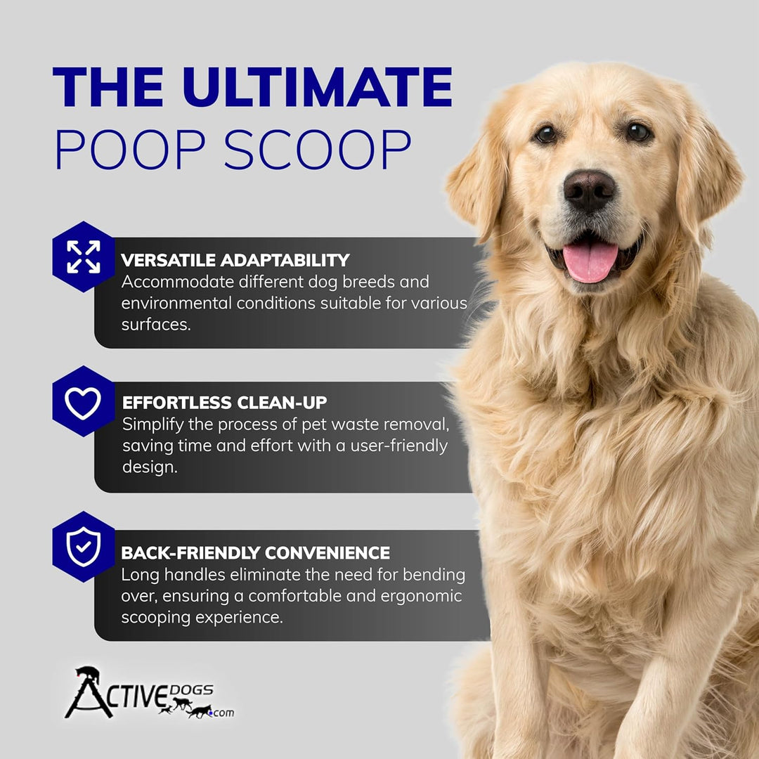 Activedogs The Best Ever Dog Poop Scooper (Teeth Style)