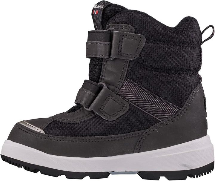Viking Unisex-Kinder Play II R GTX Schneestiefel 24 EU Weit Reflective Black, 24 EU Weit Reflective