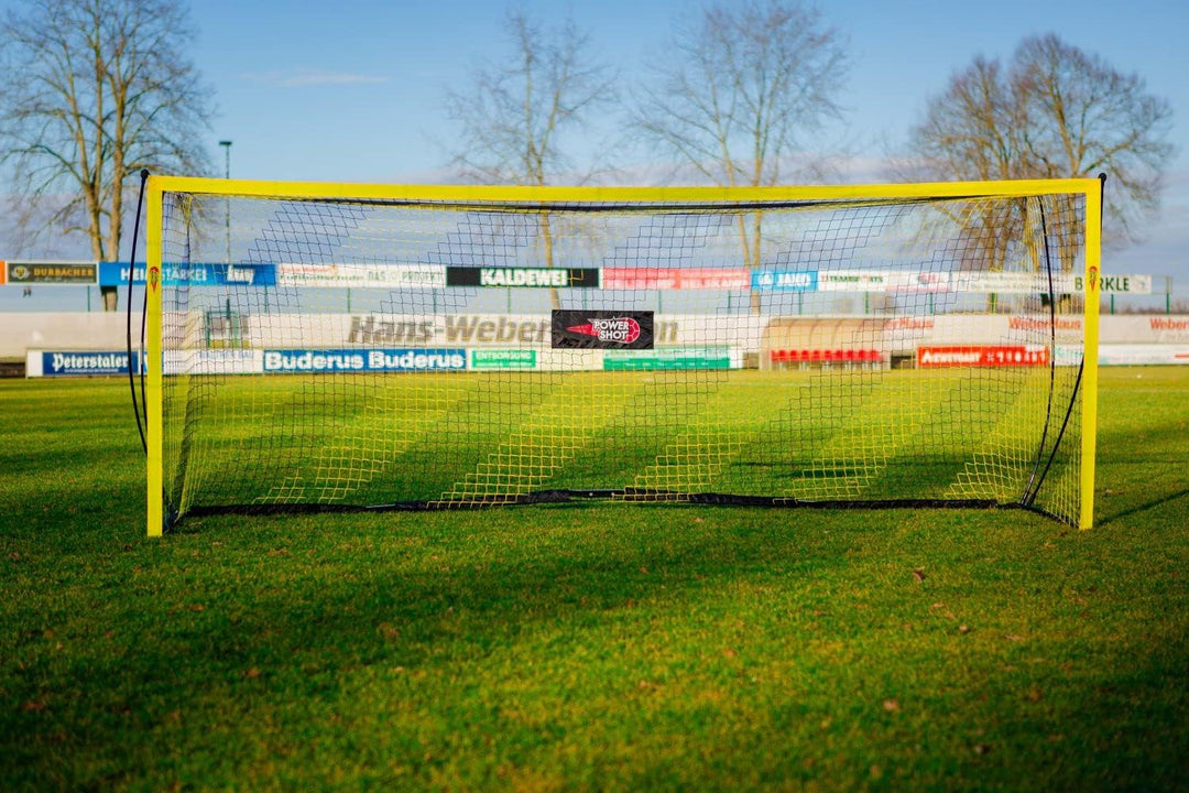 Fussballtor QuickFire® - UNUMKIPPBAR - 2min AUFBAUZEIT - 7 Grösse - Innovation von POWERSHOT® 4 x 1,