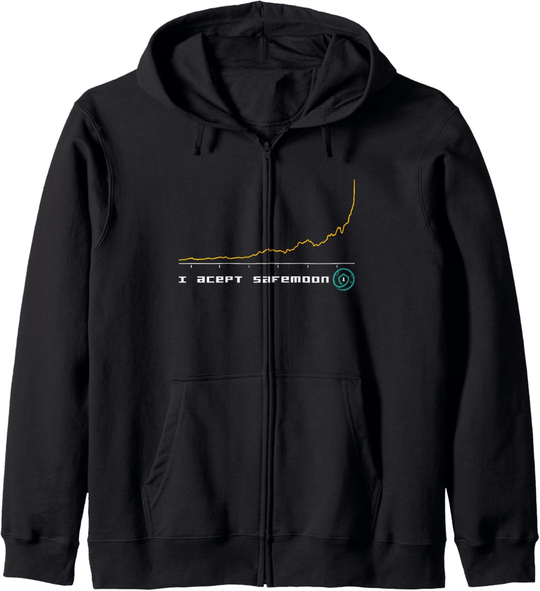 I Accept Safemoon Blockchain HODL Cryptocurrency Crypto Coin Kapuzenjacke