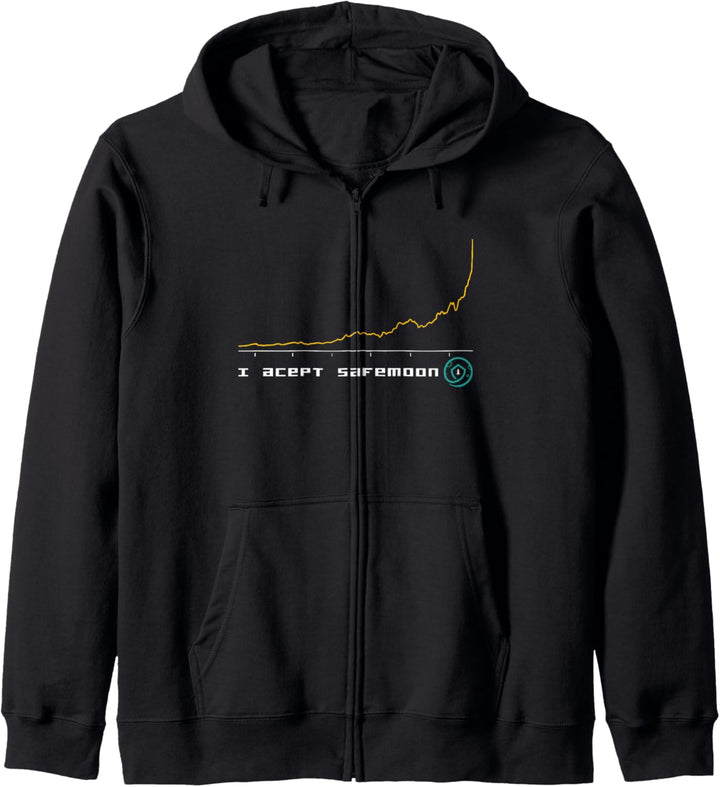 I Accept Safemoon Blockchain HODL Cryptocurrency Crypto Coin Kapuzenjacke